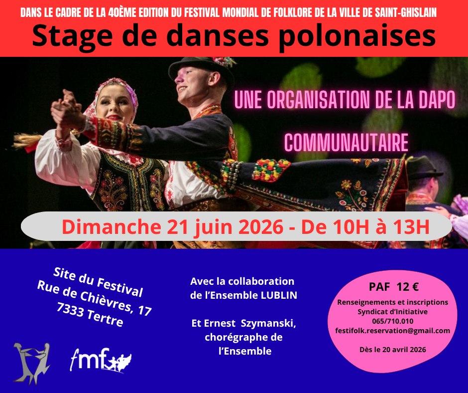 Stage danse